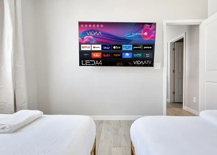 2b2b With Free Parking And Premium Beds Apartment